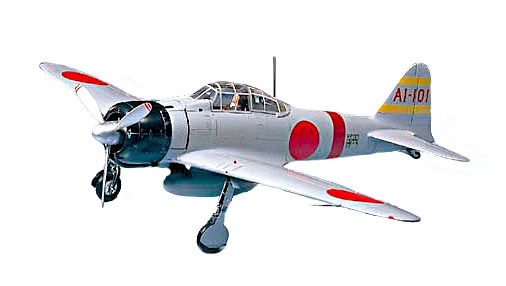 Tamiya - 1/48 A6M2 Zero Fighter Type 21 - 61016