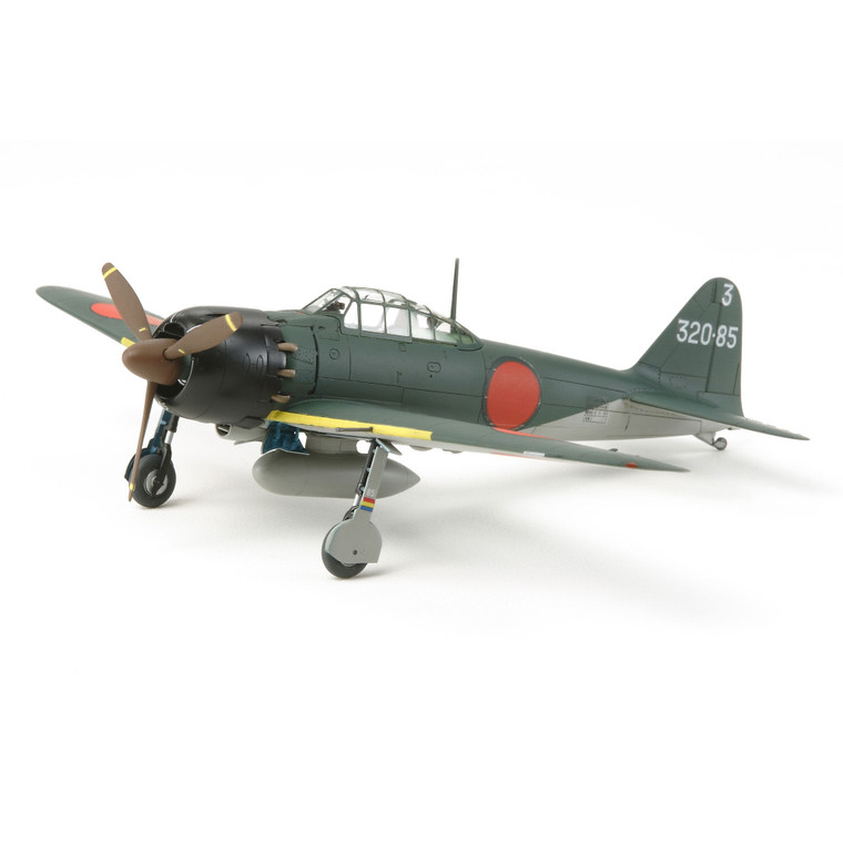 Tamiya - 1/72 Mitsubishi A6m5 (zeke) Zero Fighter - 60779 Tamiya - 1/72 Mitsubishi A6m5 (zeke) Zero Fighter - 60779