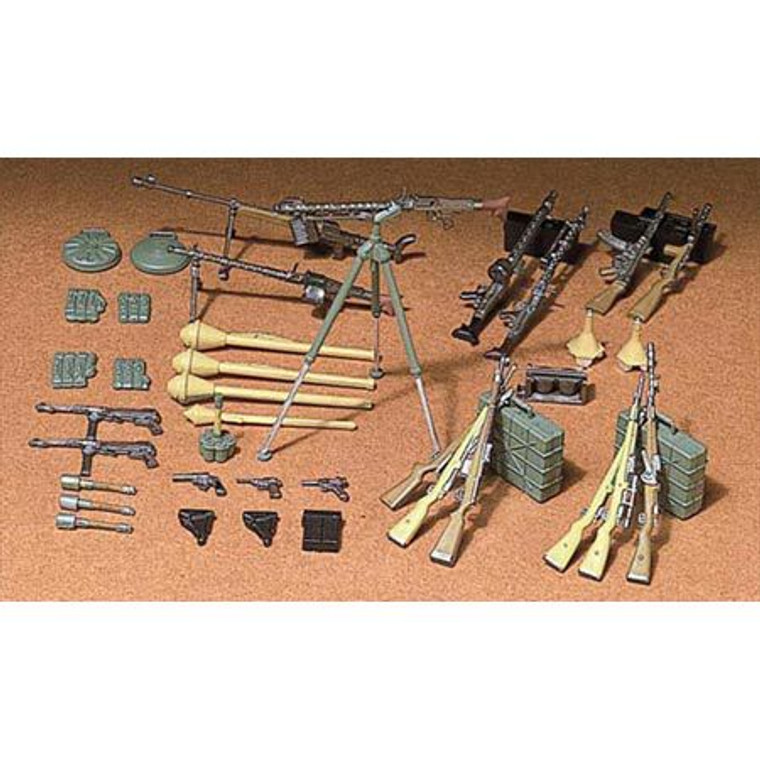 Tamiya - 1/35 German Infantry Weapons - 35111 Tamiya - 1/35 German Infantry Weapons - 35111