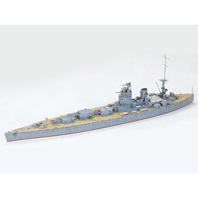 Tamiya - 1/700 British Rodney Battleship - 77502 Tamiya - 1/700 British Rodney Battleship - 77502
