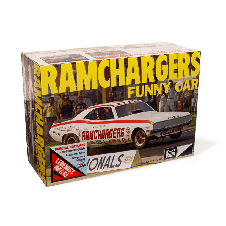 ROUND 2 - Ramchargers Dodge Challenger Funny Car 1:25 - 964