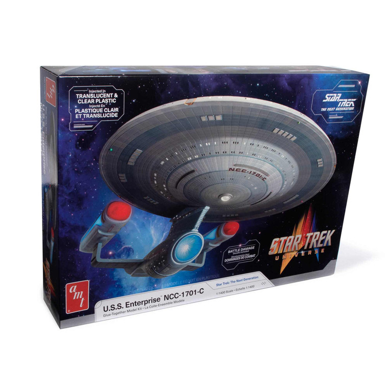 Round 2 - Star Trek U.s.s. Enterprise Ncc-1701-c, 1/1400 - 1332M