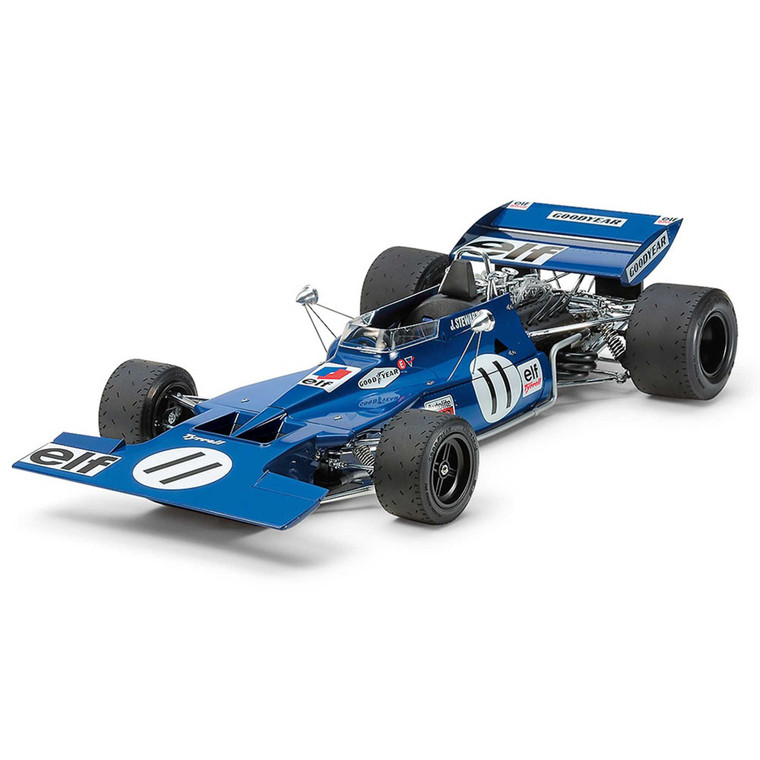 Tamiya - 1/12 Tyrrell 003 '71 Monaco Gp W/etch Parts - 12054