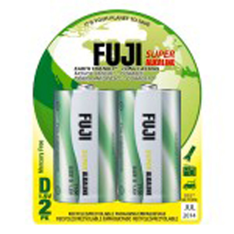 Fuji Novel Batteries - Fuji D Alkaline Battery (2) - 4100BP2
