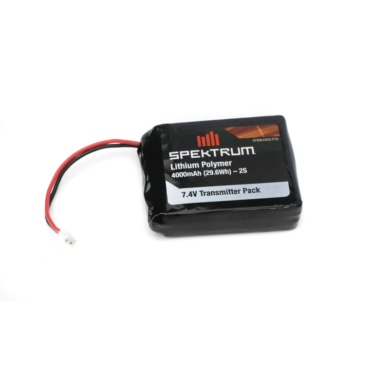 Spektrum - 4000mah Lipo Transmitter Battery - B4000LPTX Spektrum - 4000mah Lipo Transmitter Battery - B4000LPTX