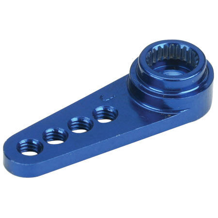 Dynamite - 1/2 Machined Aluminum Servo Arm: Jr/air/ko Blu 23t - 2534