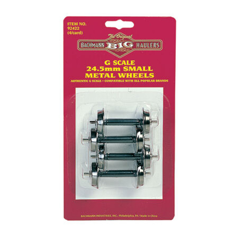 Bachmann Industries - G Small Metal Wheel Set - 92422 Bachmann Industries - G Small Metal Wheel Set - 92422