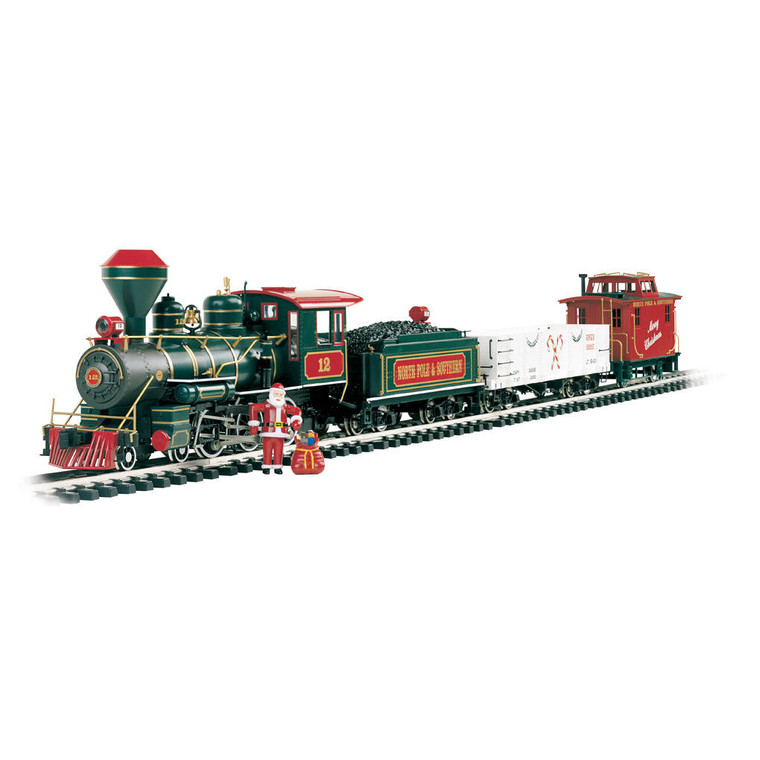 Bachmann Industries - G 4-6-0 Freight Set, Night Before Christmas - 90037