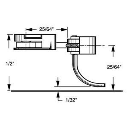 Kadee Qualtiy - Ho Body Mounted Coupler, 25/64 Center (2pr) - 36