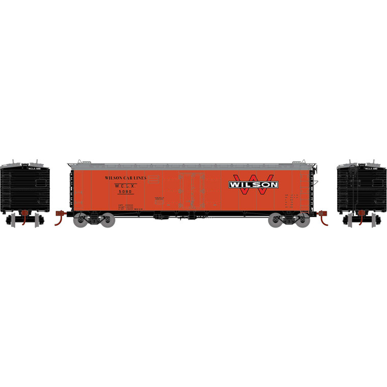 Athearn - Ho 50' Ice Bunker Reefer, Wclx #5080 - 50035