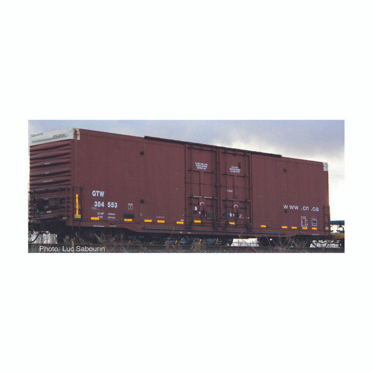 Athearn - Ho 60' Texarkana Rebuilt Bx-172, Cn-gtw/brn #1 (2) - G26876