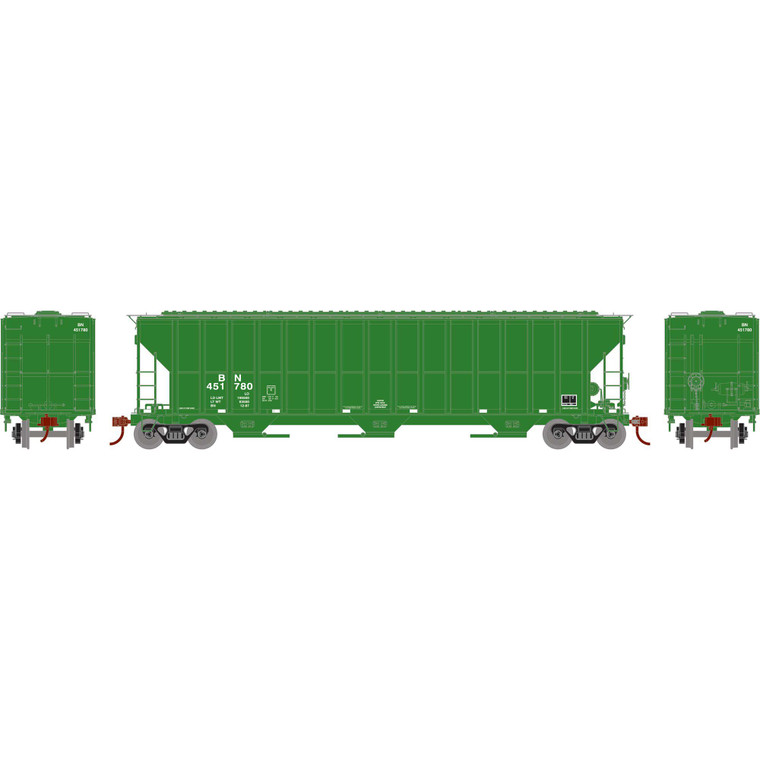 Athearn - Ho Ath Fmc 4700 Covered Hopper, Bn #451780 - -1315