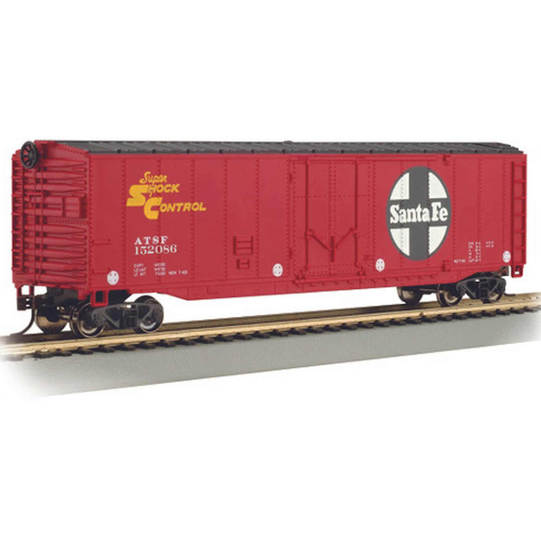 Bachmann Industries - Ho 50' Plug Door Box Car Santa Fe #152086 - 18016