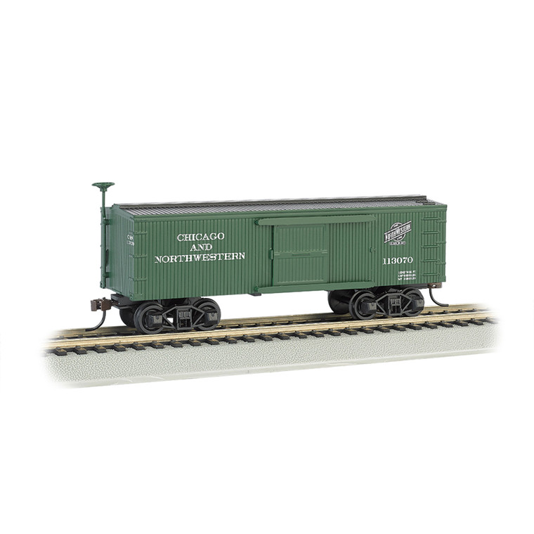 Bachmann Industries - Ho Old Time Box, C&nw - 72306 Bachmann Industries - Ho Old Time Box, C&nw - 72306