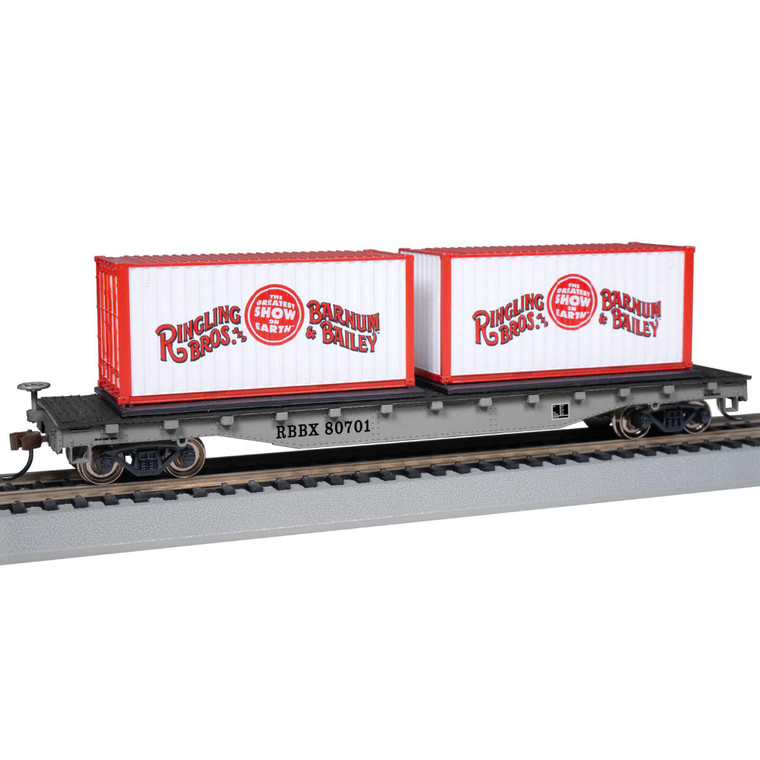 Bachmann Industries - Ho Ringling Flat Car #80701 - 16615