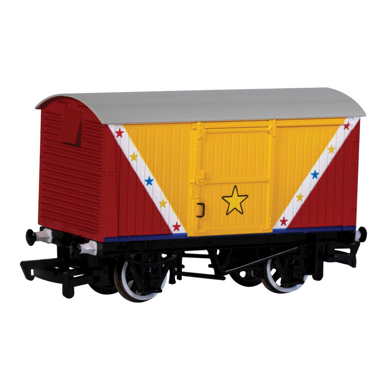 Bachmann Industries - Ho Scale Thomas & Friends 12 Ton Van Funfair - Red - 77414
