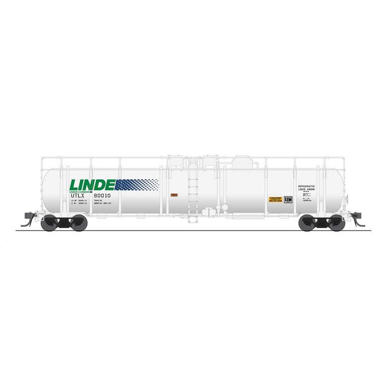 Broadway Limited Imports - Ho, Cryogenic Tank Car, Linde Type A, 2-pack - 8035 Broadway Limited Imports - Ho, Cryogenic Tank Car, Linde Type A, 2-pack - 8035