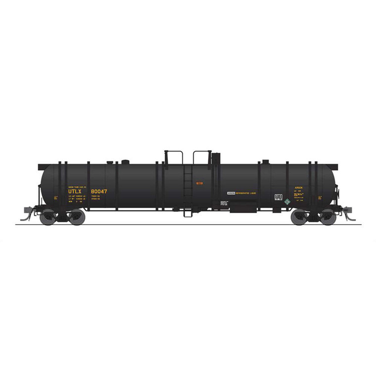 Broadway Limited Imports - Ho, Cryogenic Tank Car, Utlx Black, 2-pack - 8038 Broadway Limited Imports - Ho, Cryogenic Tank Car, Utlx Black, 2-pack - 8038