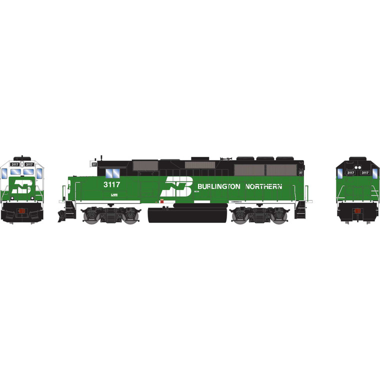 Athearn - Ho Ath Gp50 Locomotive Sound-ready, Bn #3117 - -1506