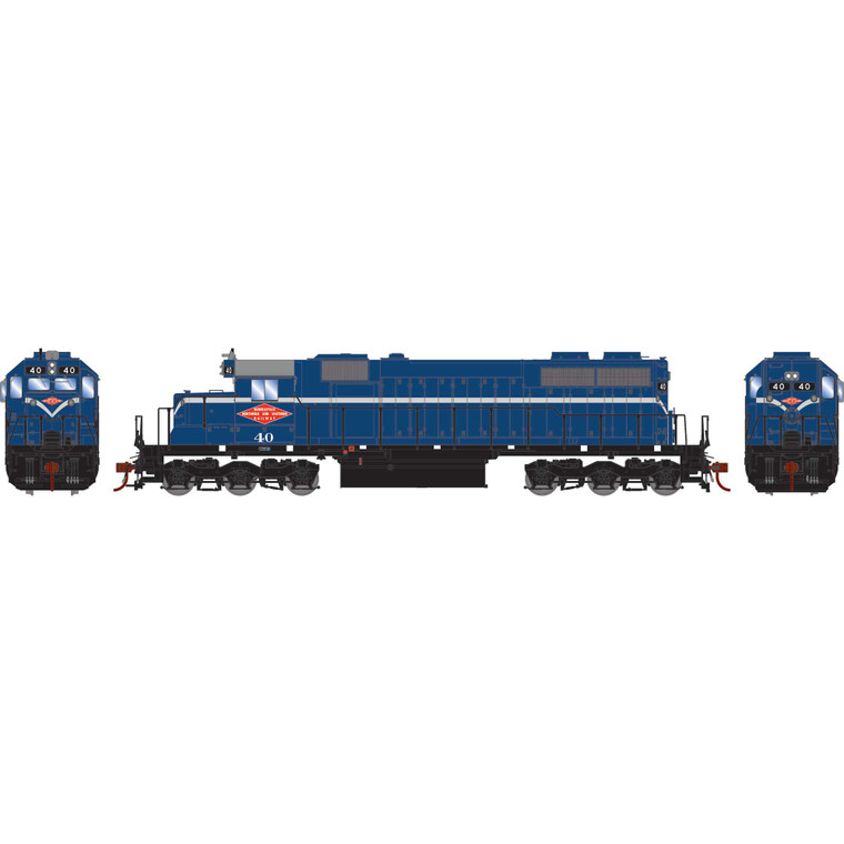 Athearn - Ho Ath Sd39, Sound-ready, Mns #40 - -1449