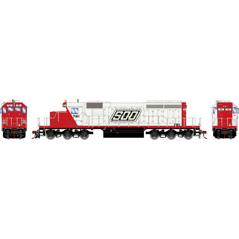 Athearn - Ho Ath Sd40-2, Soo #781 - -1232