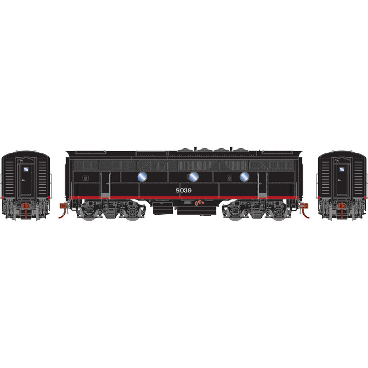 Athearn - Ho F3b W/dcc & Sound, Sp #8039 - G19677