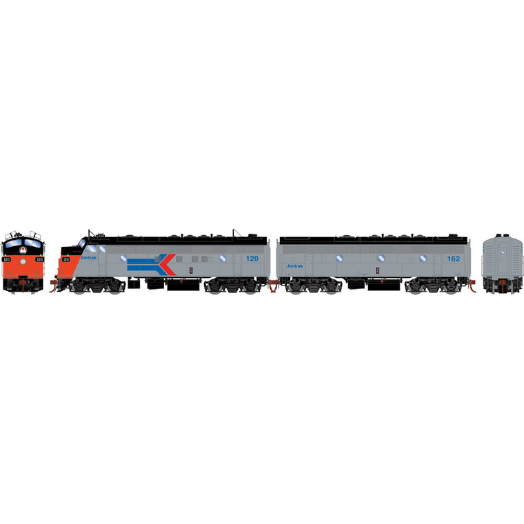 Athearn - Ho Fp7a/f7b, Amtrak #120/162 - G19594