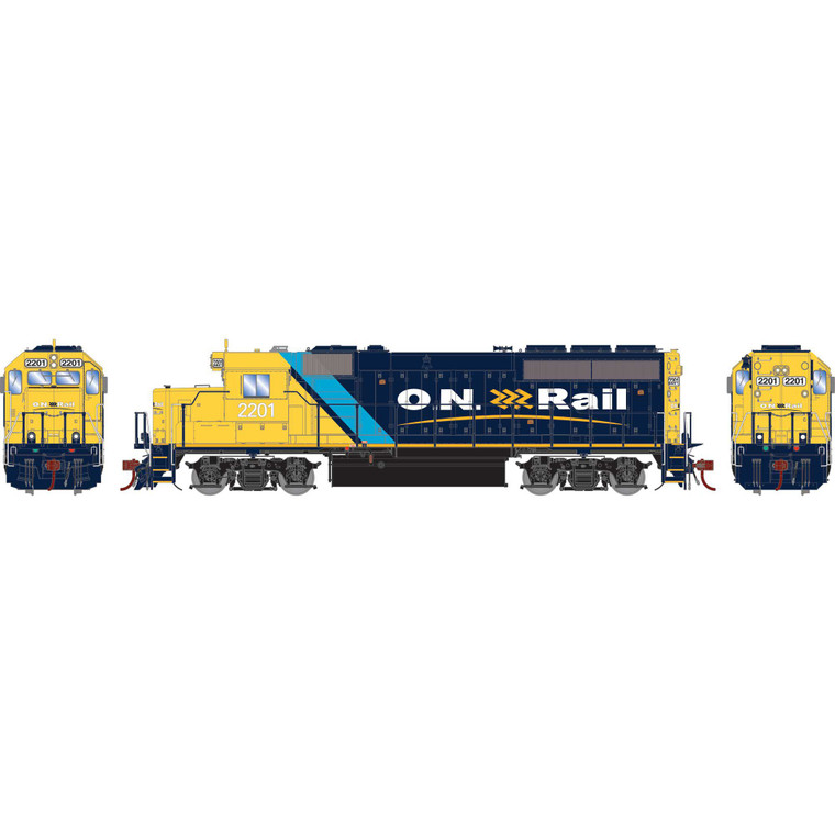 Athearn - Ho Gp40-2 W/dcc & Sound, Ont #2201 - G64939