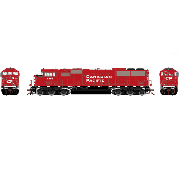 Athearn - Ho Sd60m Tri-clops, Cpr #6259 - G75542 Athearn - Ho Sd60m Tri-clops, Cpr #6259 - G75542