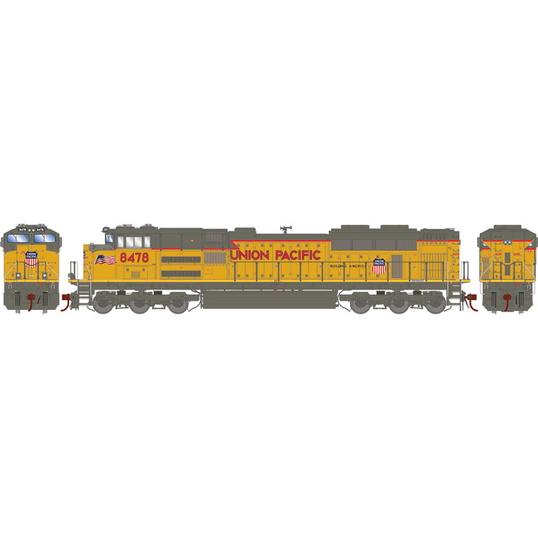 Athearn - Ho Sd70ace, Up #8478 - G75549