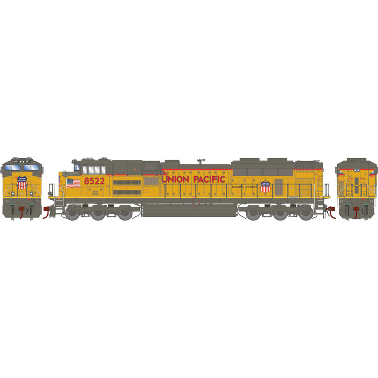 Athearn - Ho Sd70ace, Up #8522 - G75551
