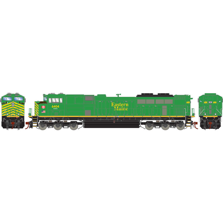 Athearn - Ho Sd70m-2, Eastern Maine Nbsr #6404 - G75569