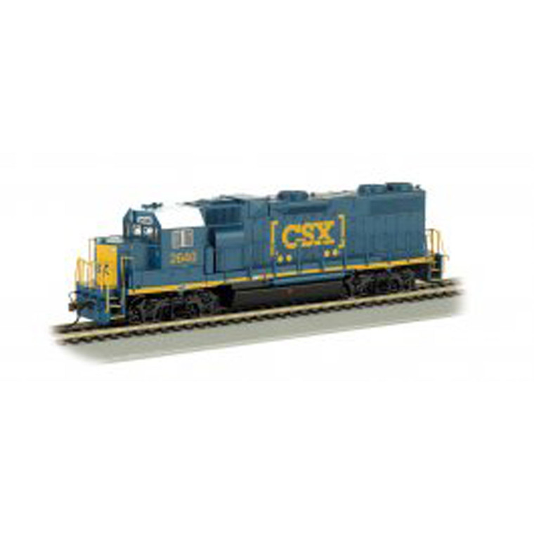 Bachmann Industries - Ho Gp38-2, Csx/htm #2640 Dcc Ready Diesel Loco - 61720