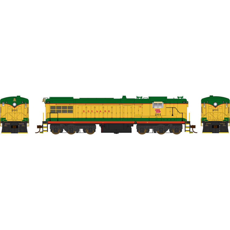 Bowser - Ho,drs-6-6-1500 Dssa Loco #201 - 25087 Bowser - Ho,drs-6-6-1500 Dssa Loco #201 - 25087