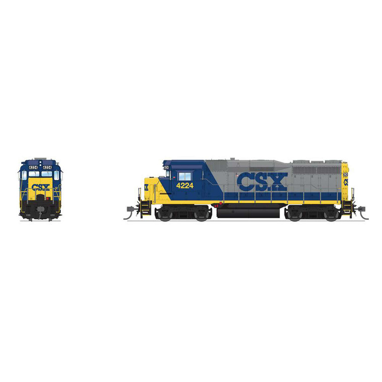 Broadway Limited Imports - Ho, Emd Gp30, Csx 4233, Yn2, No-sound / Dcc-ready - 9569 Broadway Limited Imports - Ho, Emd Gp30, Csx 4233, Yn2, No-sound / Dcc-ready - 9569