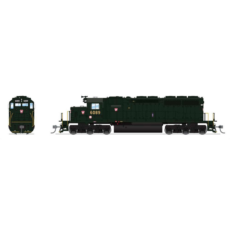 Broadway Limited Imports - Ho, Emd Sd40, Prr 6089, Dgle, No-sound Dcc Ready - 9042 Broadway Limited Imports - Ho, Emd Sd40, Prr 6089, Dgle, No-sound Dcc Ready - 9042