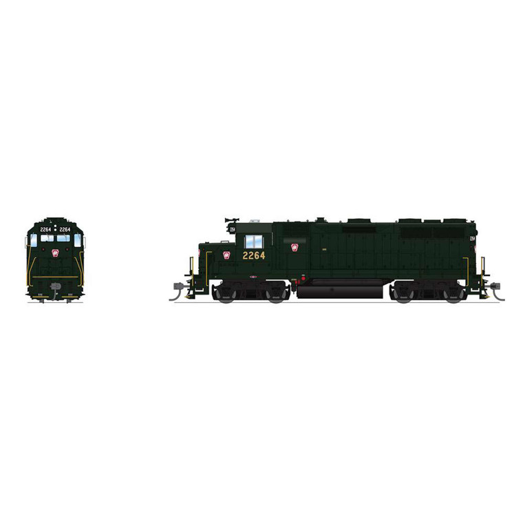 Broadway Limited Imports - Ho, Loco, Emd Gp35, Red Keystone, Prgn4, Prr 2264 - 7542 Broadway Limited Imports - Ho, Loco, Emd Gp35, Red Keystone, Prgn4, Prr 2264 - 7542