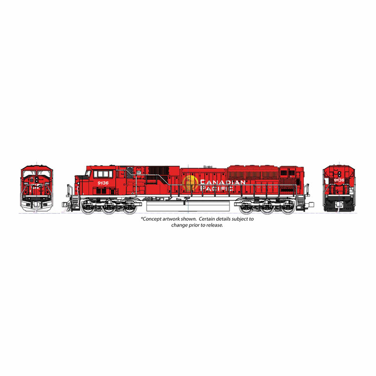 Kato USA - Emd Sd90/43mac Cp 9155 - 1765627