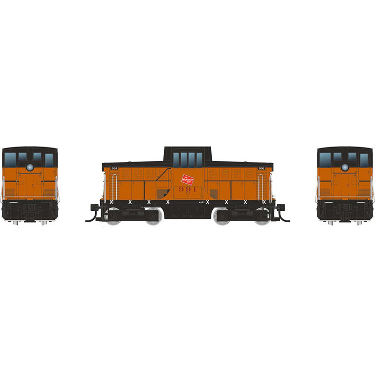 Rapido Trains - Ho Ge 44 Tonner Dc/silent Milw #991 - 48009 Rapido Trains - Ho Ge 44 Tonner Dc/silent Milw #991 - 48009