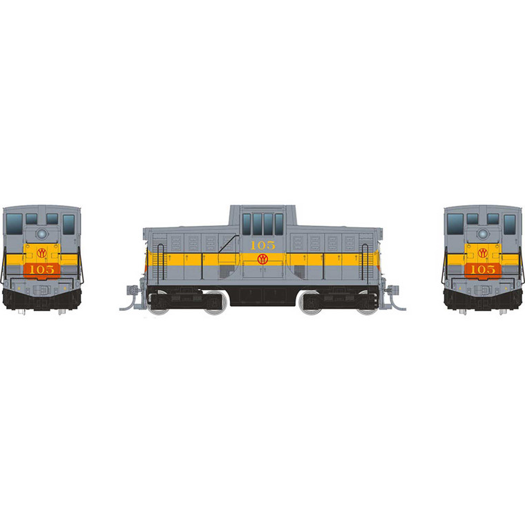 Rapido Trains - Ho Ge 44 Tonner Dc/silent Nyo&w Grey #103 - 48018 Rapido Trains - Ho Ge 44 Tonner Dc/silent Nyo&w Grey #103 - 48018