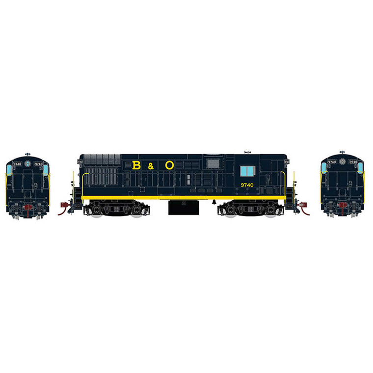 Rapido Trains - Ho Scale H16-44 Dc/dcc/s B&o Blue Scheme #9740 - 44501 Rapido Trains - Ho Scale H16-44 Dc/dcc/s B&o Blue Scheme #9740 - 44501