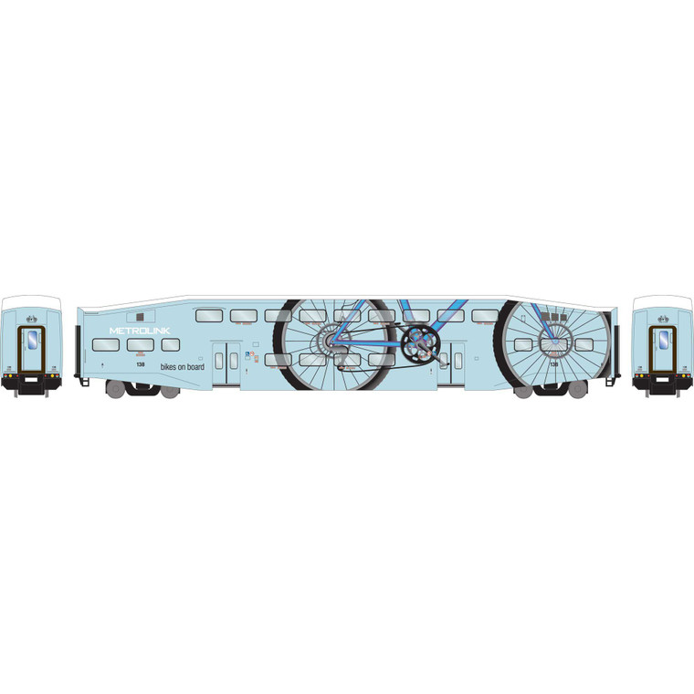 Athearn - Ho Bombardier Coach, Scax #138 - 29702 Athearn - Ho Bombardier Coach, Scax #138 - 29702
