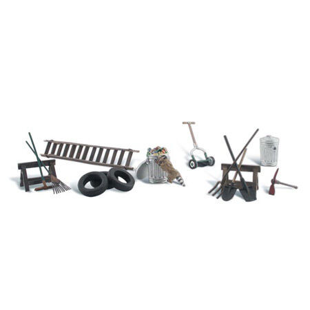 Woodland Scenics - Ho Garage Treasures - A1928