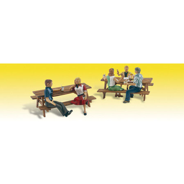 Woodland Scenics - Ho Outdoor Dining - A1939 Woodland Scenics - Ho Outdoor Dining - A1939