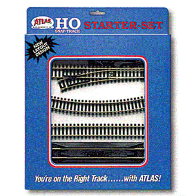 Atlas Model Railroad - Ho Code 100 Starter Set (18) - 88