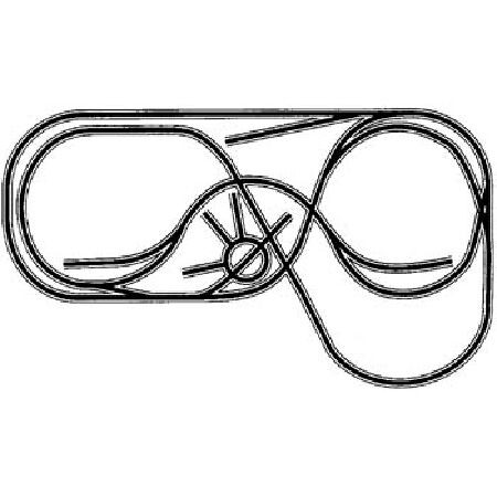 Atlas Model Railroad - Ho-27: Code 100 Transbay Interwoven (ds) - 10027