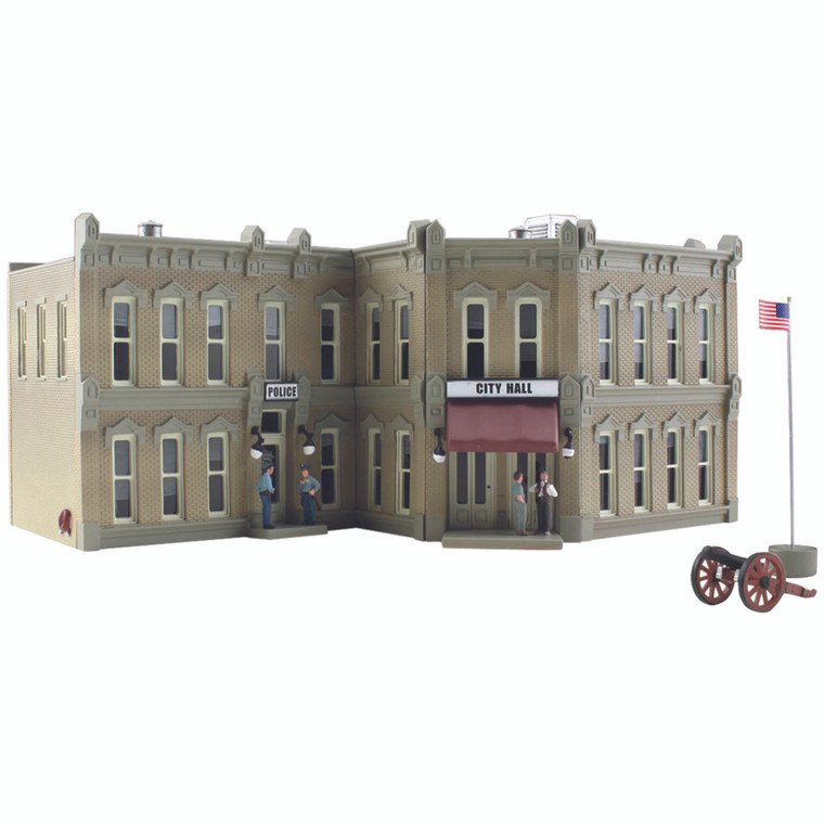 Woodland Scenics - N Built Up Municipal Building - BR4930
