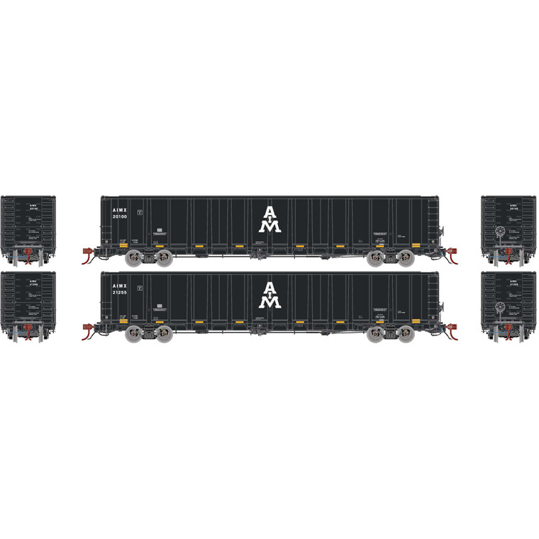 Athearn - N Nsc 6000 Gondola W/load, Aimx #20100/21225 (2) - GN6720 Athearn - N Nsc 6000 Gondola W/load, Aimx #20100/21225 (2) - GN6720