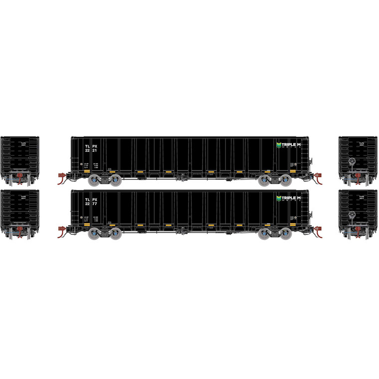 Athearn - N Nsc 6000 Gondola W/load, Tlpx #2221/2277 (2) - GN6729 Athearn - N Nsc 6000 Gondola W/load, Tlpx #2221/2277 (2) - GN6729