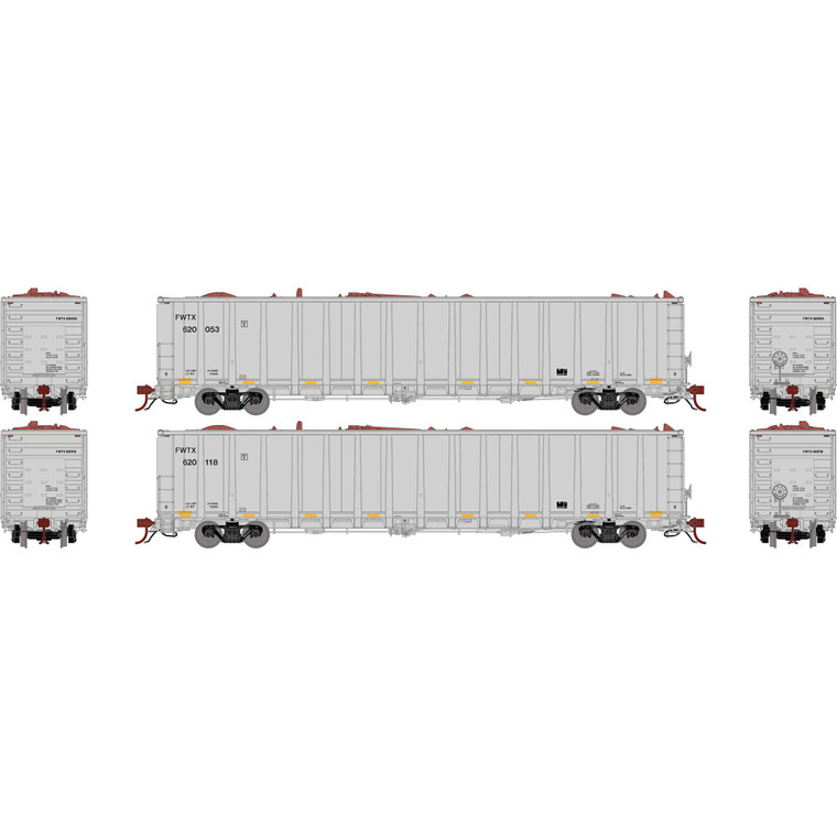 Athearn - N Nsc 6400 Gondola W/load, Fwtx #620053/620118 (2) - GN12567 Athearn - N Nsc 6400 Gondola W/load, Fwtx #620053/620118 (2) - GN12567